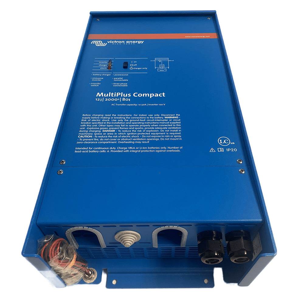 Suncoast Marine and Auto offers Victron MultiPlus Compact 12/2000/80-150 120V VE.Bus UL Approved [CMP122200102]