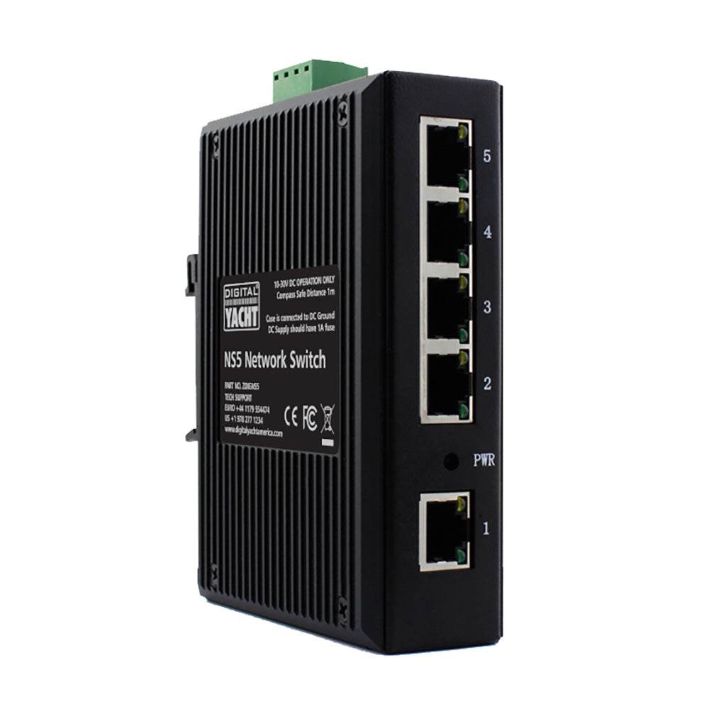 Suncoast Marine and Auto offers Digital Yacht NS5 5 Port Marine Network Switch [ZDIGNS5]