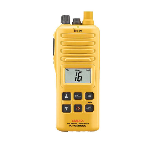 Suncoast Marine and Auto offers Icom GMDSS VHF Handheld w/BP-234 Battery Charger [GM1600DU 71]