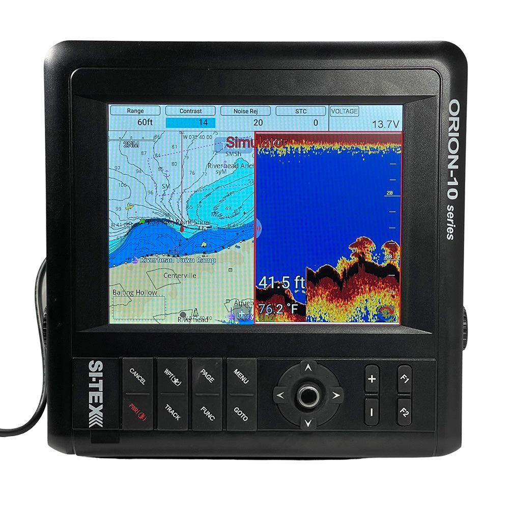 Suncoast Marine and Auto offers SI-TEX 10" Chartplotter System w/Internal GPS C-MAP 4D Card [ORIONC]