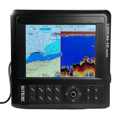 Suncoast Marine and Auto offers SI-TEX 10" Chartplotter/Sounder Combo w/Internal GPS C-MAP 4D Card [ORIONCF]