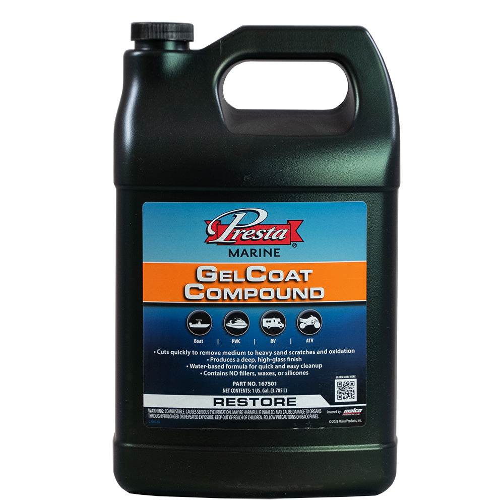 Suncoast Marine and Auto offers Presta Gel Coat Compound - 1 Gallon [167501]