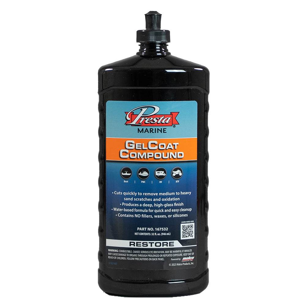 Suncoast Marine and Auto offers Presta Gel Coat Compound - 32 fl oz [167532]