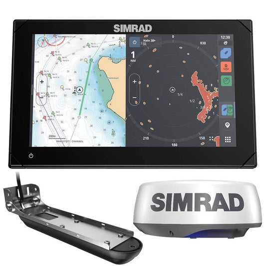 Suncoast Marine and Auto offers Simrad NSX 3009 Radar Bundle - HALO20+ Radar Dome Active Imaging 3-in-1 Transducer [000-15377-001]