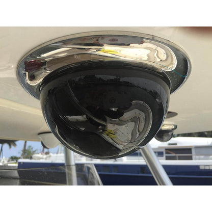 Suncoast Marine and Auto offers Iris Miniature Marine PTZ Dome Camera - Stainless Bezel - Hi-Resolution Analogue Sensor - 1000TVL - 4 in 1 Video Format [IRIS106]