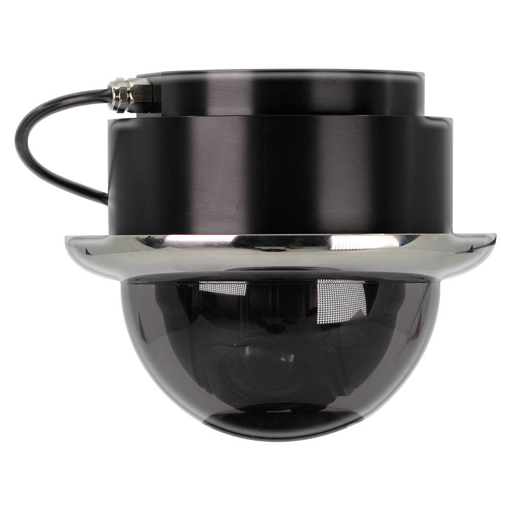 Suncoast Marine and Auto offers Iris Miniature Marine PTZ Dome Camera - Stainless Bezel - Hi-Resolution Analogue Sensor - 1000TVL - 4 in 1 Video Format [IRIS106]