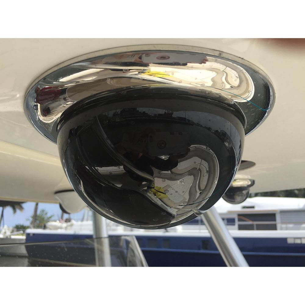 Suncoast Marine and Auto offers Iris Miniature Marine PTZ Dome Camera - Stainless Bezel - Hi-Def Ethernet IP - 10x Digital Zoom - 4 in 1 Video Format [IRIS4106]