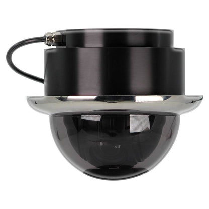 Suncoast Marine and Auto offers Iris Miniature Marine PTZ Dome Camera - Stainless Bezel - Hi-Def Ethernet IP - 10x Digital Zoom - 4 in 1 Video Format [IRIS4106]