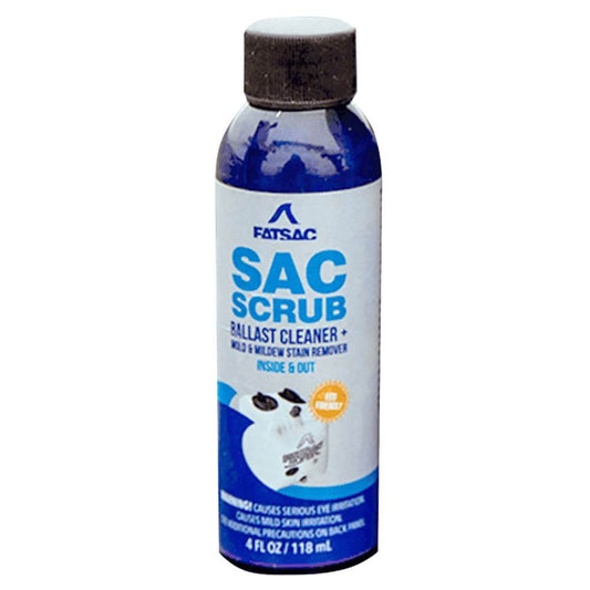 Suncoast Marine and Auto offers FATSAC Mold Mildew Prevention Sac Scrub - 4oz Single-Use Bottle [M1081]