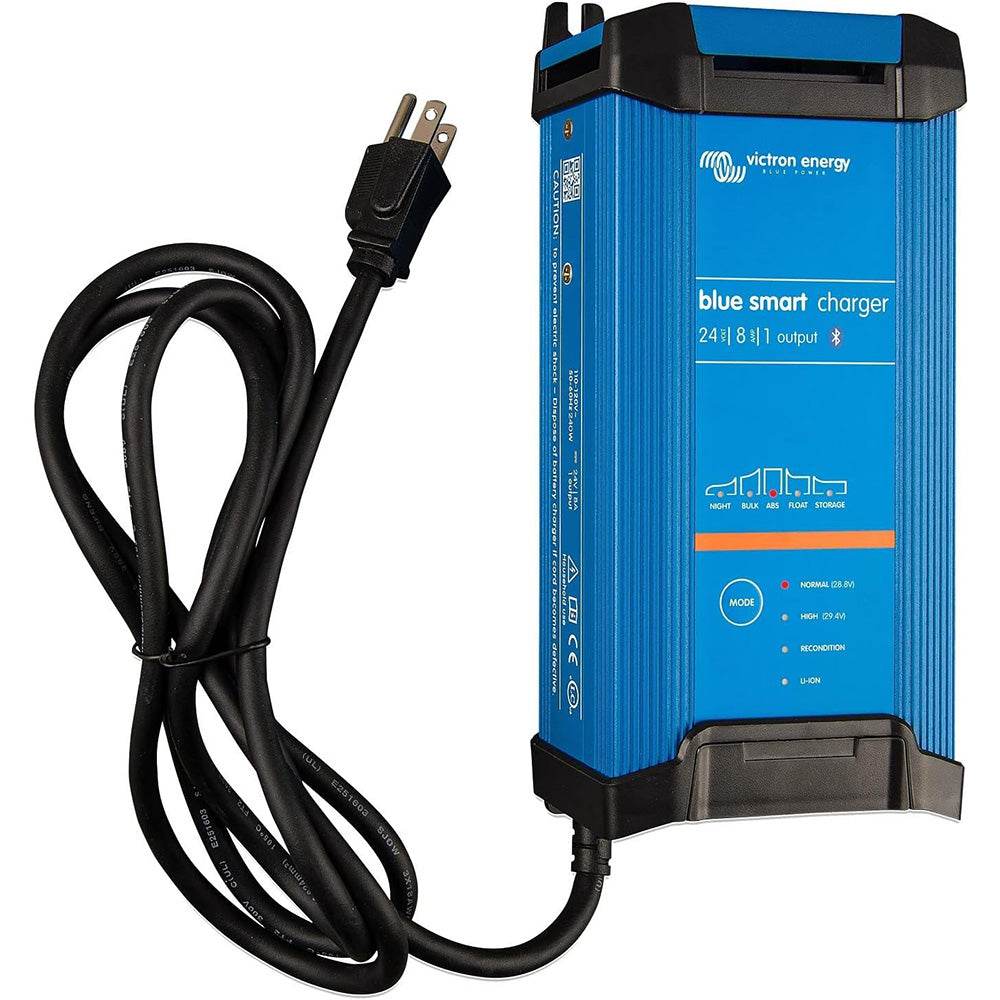 Suncoast Marine and Auto offers Victron Blue Smart IP22 24VDC 8A 1 Bank 120V Charger - Dry Mount [BPC240845102]