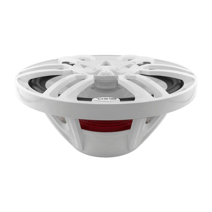 Suncoast Marine and Auto offers DS18 HYDRO 6 x 9" 2-Way Marine Speakers w/Integrated RGB LED Lights - 375W - White [NXL-69/WH]