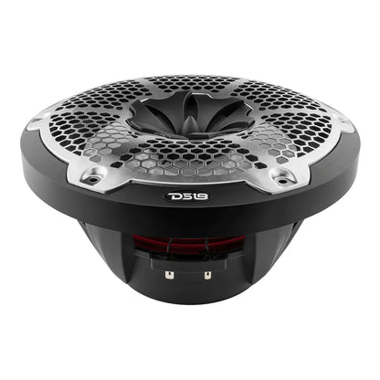 Suncoast Marine and Auto offers DS18 HYDRO 10" 2-Way Speakers w/Bullet Tweeter Integrated RGB LED Lights - Black [NXL-10M/BK]