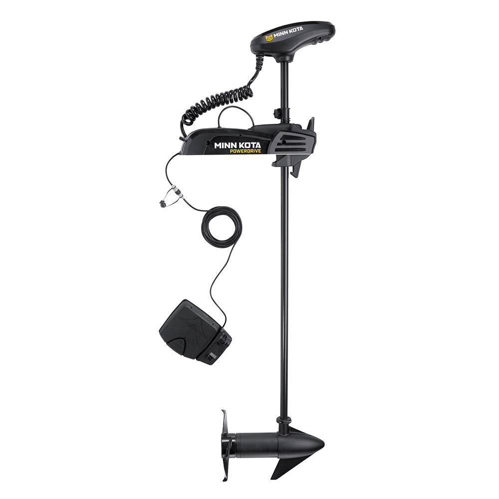 Suncoast Marine and Auto offers Minn Kota PowerDrive 55 Trolling Motor w/Foot Pedal - Dual Spectrum CHIRP - 12V - 55LB - 54" [1358450]