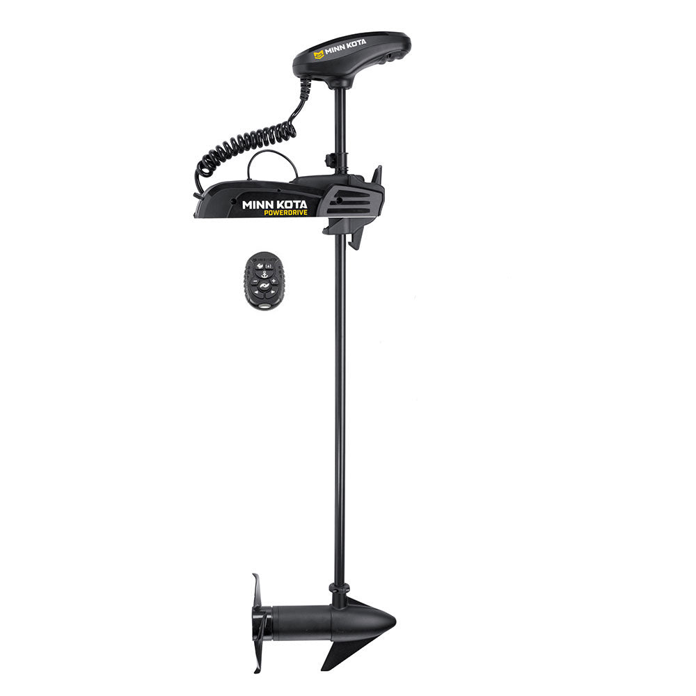 Suncoast Marine and Auto offers Minn Kota PowerDrive 55 Trolling Motor w/Micro Remote - 12V - 55LB - 54" [1358451]