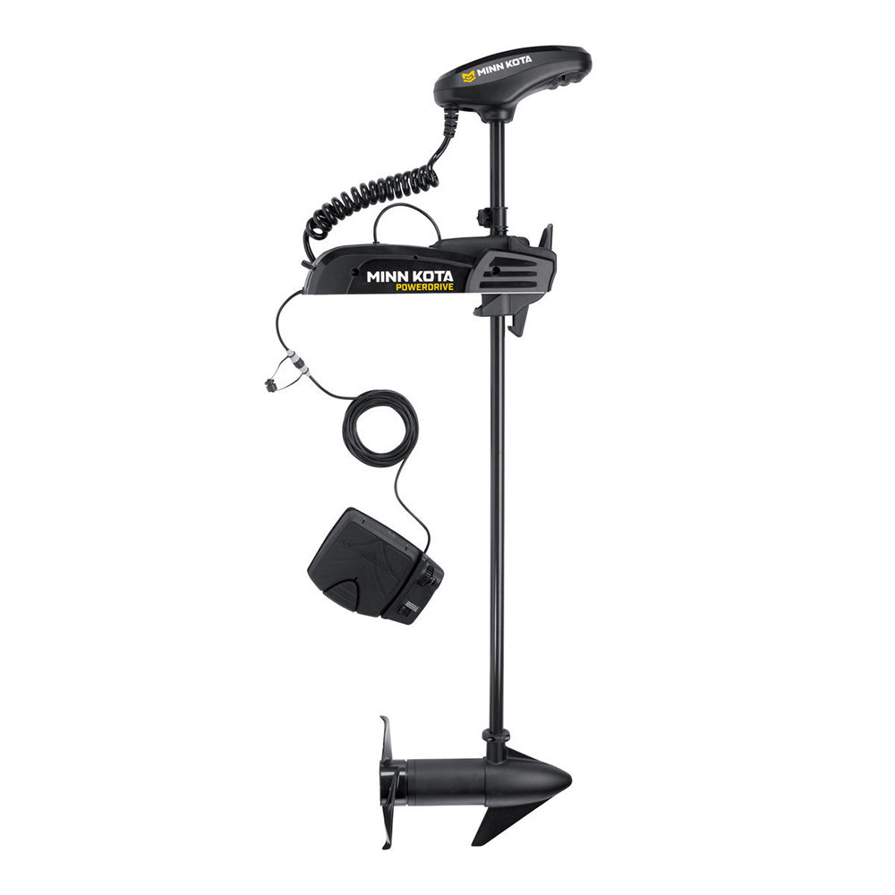 Suncoast Marine and Auto offers Minn Kota Pontoon PowerDrive 55 Trolling Motor w/Foot Pedal - 12V - 55LB - 48" [1358455]