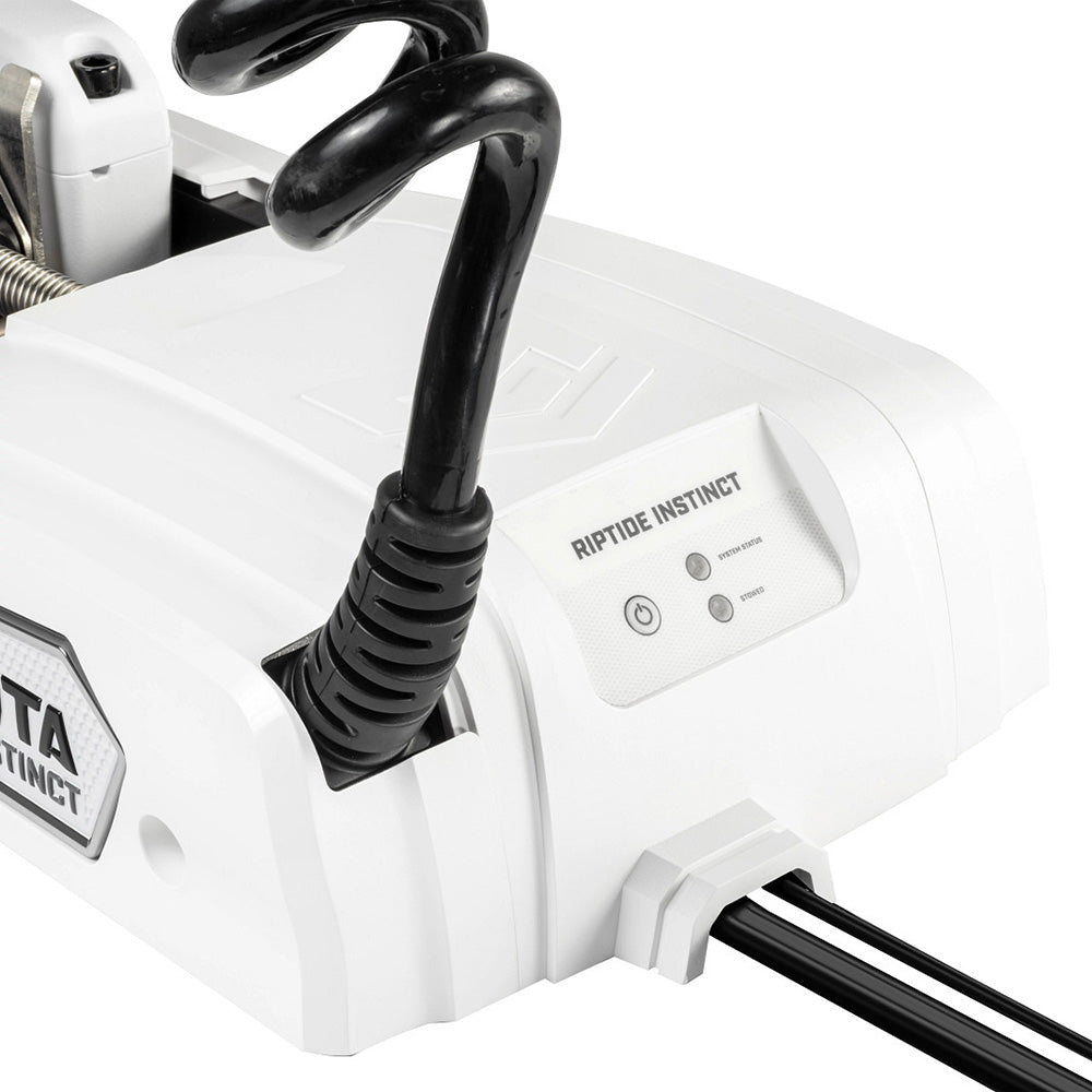 Suncoast Marine and Auto offers Minn Kota Riptide Instinct QUEST 90/115 Trolling Motor w/Wireless Remote - 24/36V - 90/115LBS - 72" -White [1358561]