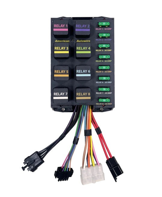 Suncoast Marine and Auto offers AMERICAN AUTOWIRE - Banked Relay System 8 Relays