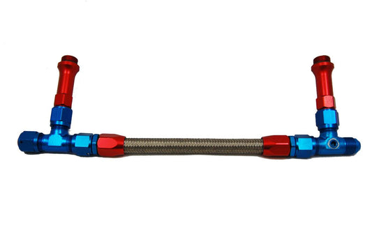 Braided Fuel Line Kit - #6 Holley Carb. (AED6095) (AED6095) - Suncoast Marine & Auto Supply 