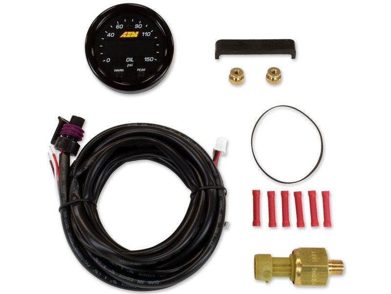 Suncoast Marine and Auto offers X-Series Oil Pressure Gauge 0-150psi (AEM30-0307)