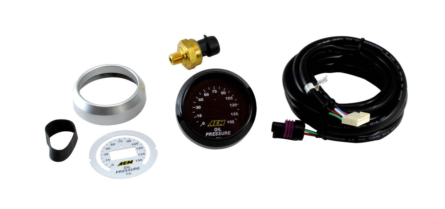 Suncoast Marine and Auto offers Oil Pressure Digital Gauge (AEM30-4407)