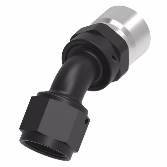 Suncoast Marine and Auto offers 6an StreetLite Crimp Fitting 45-Degree (AERFCL4222)