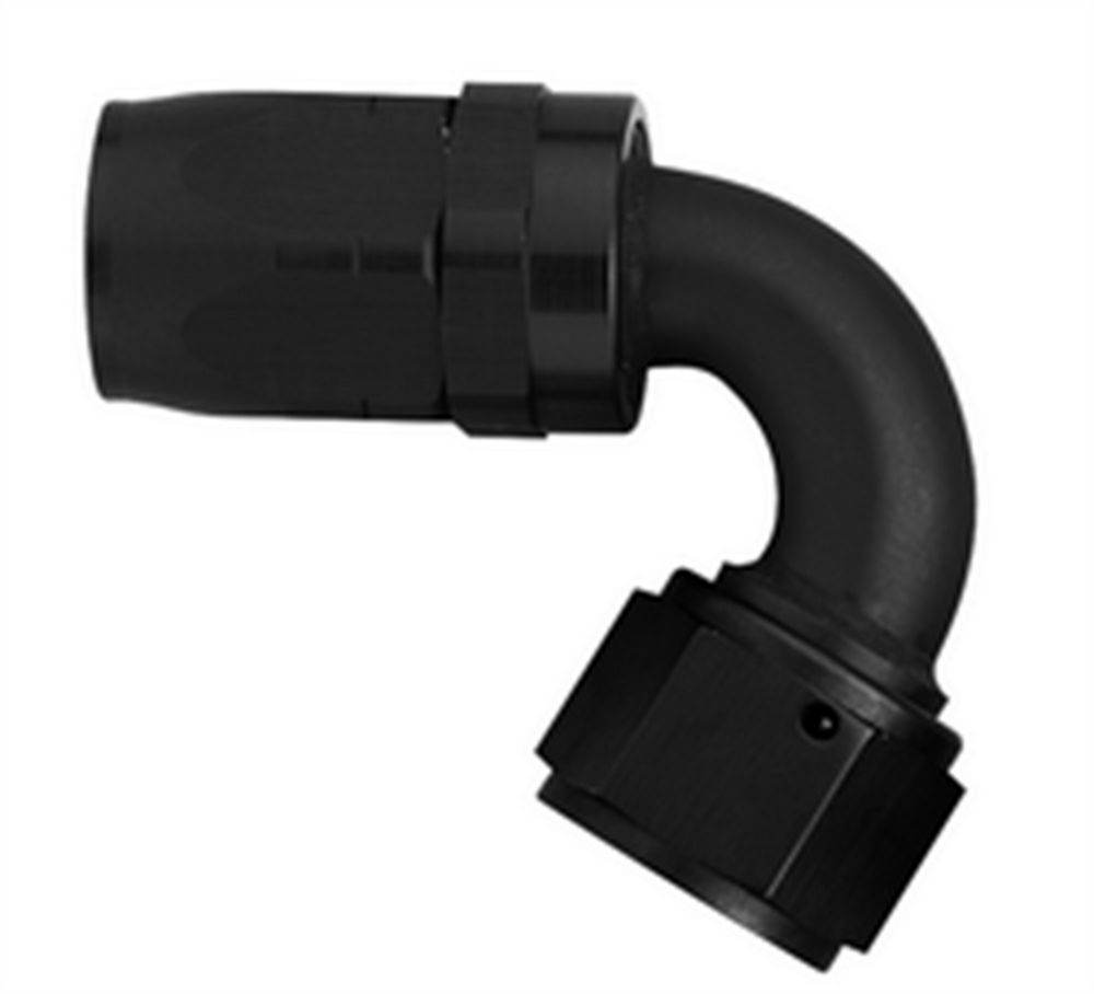 #6 120 Degree Hose End Black (AERFCM4442) - Suncoast Marine & Auto Supply 