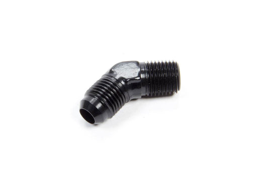 45 Deg Alum #6 Flare 1/4 in Black (AERFCM5022) - Suncoast Marine & Auto Supply 