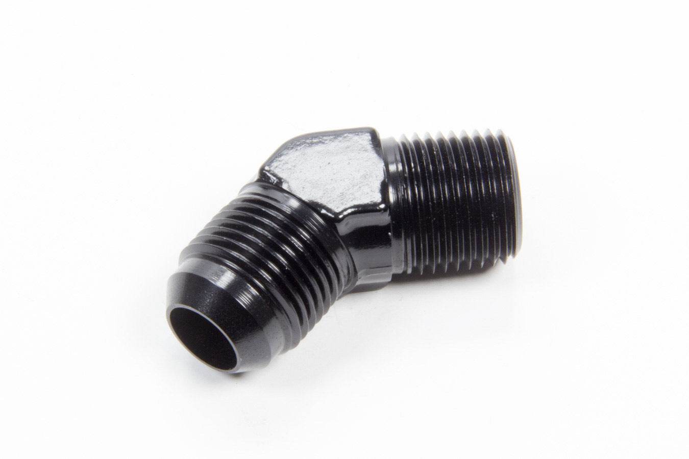 45 Deg Alum #10 Flare 1/2in Black (AERFCM5024) - Suncoast Marine & Auto Supply 