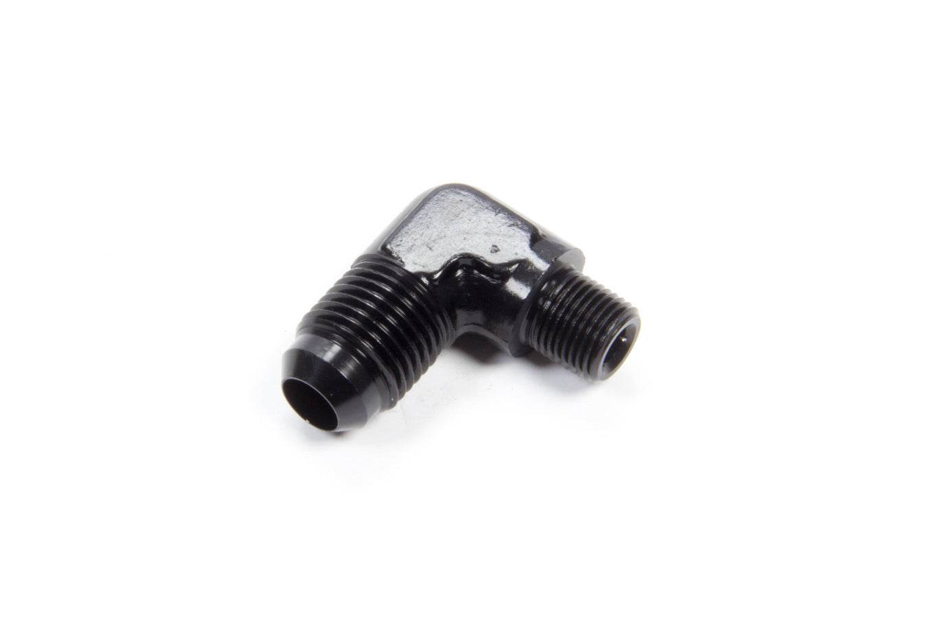 90 Deg Alum #6 Flare 1/8 in Black (AERFCM5033) - Suncoast Marine & Auto Supply 