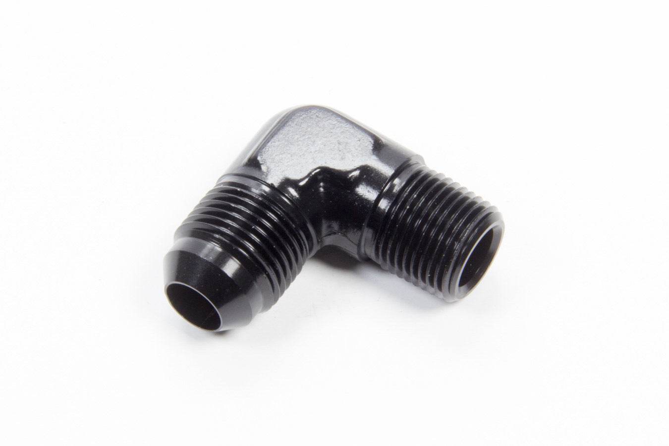 90 Deg Alum #8 Flare 3/8 in Black (AERFCM5037) - Suncoast Marine & Auto Supply 