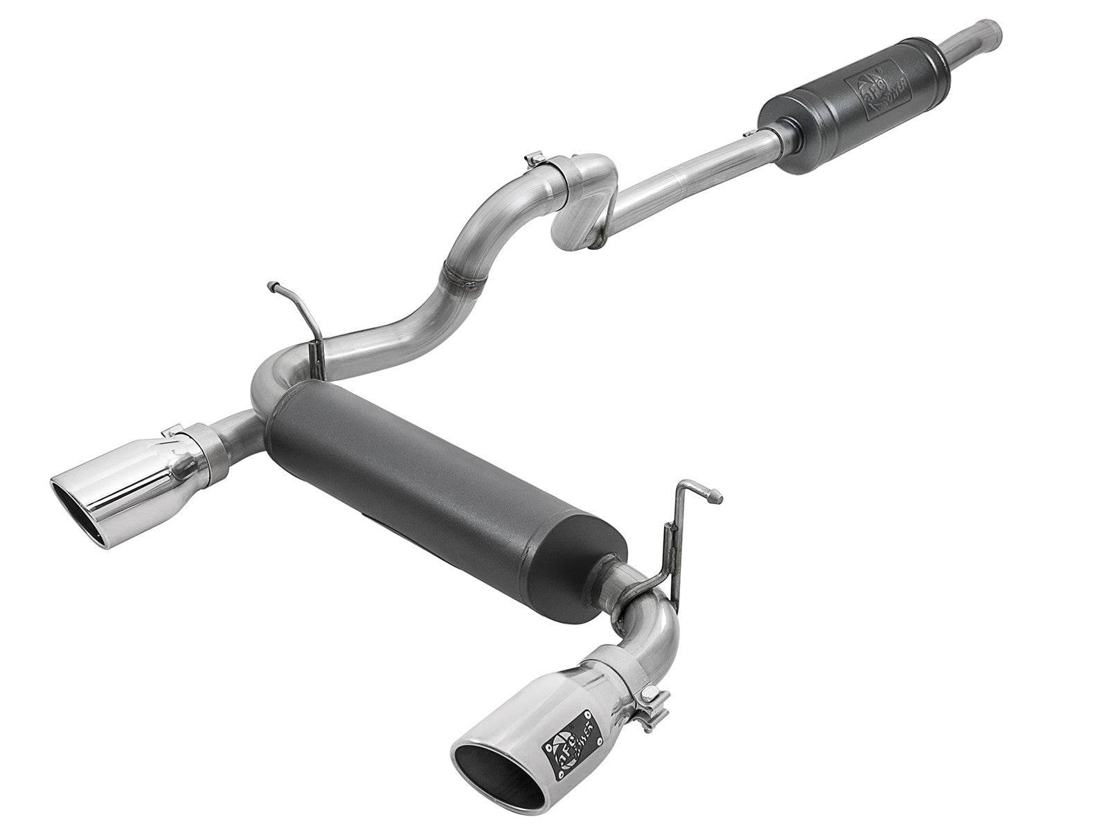 Suncoast Marine and Auto offers Cat Back SS 2-1/2in Dual Out Polished Tip (AFE49-38066-P)