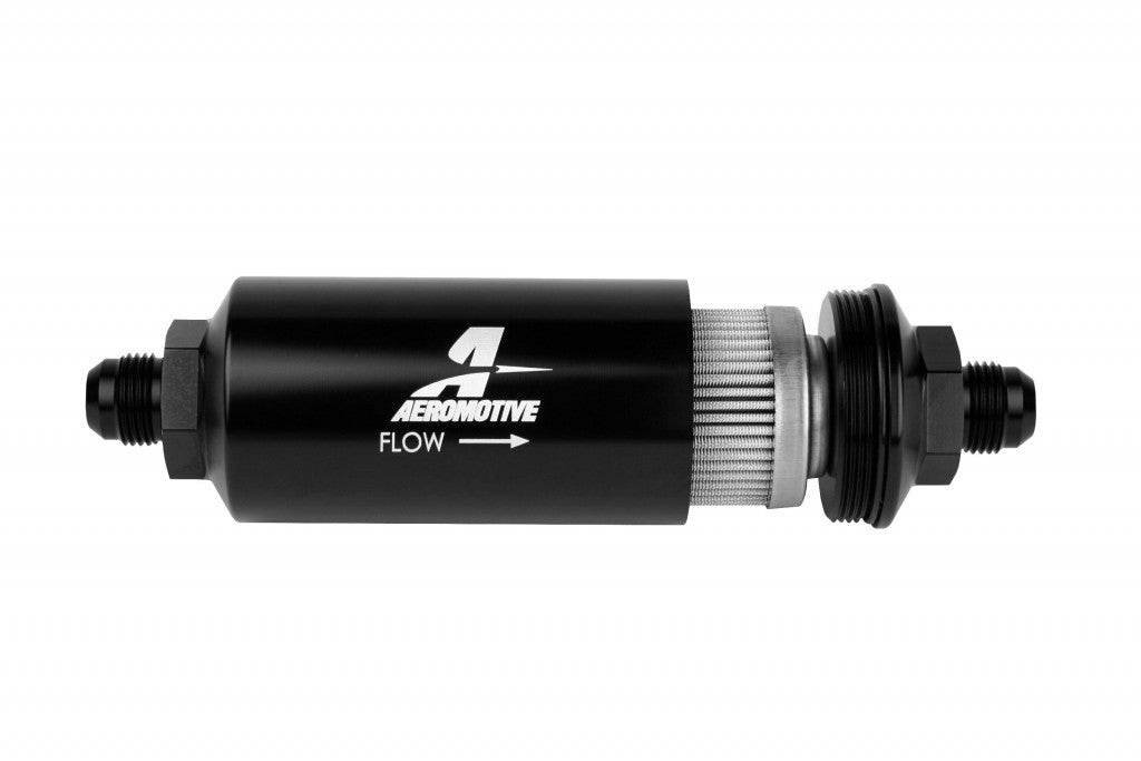 Suncoast Marine and Auto offers 8an Inline Fuel Filter 100 Micron 2in OD Black (12379)