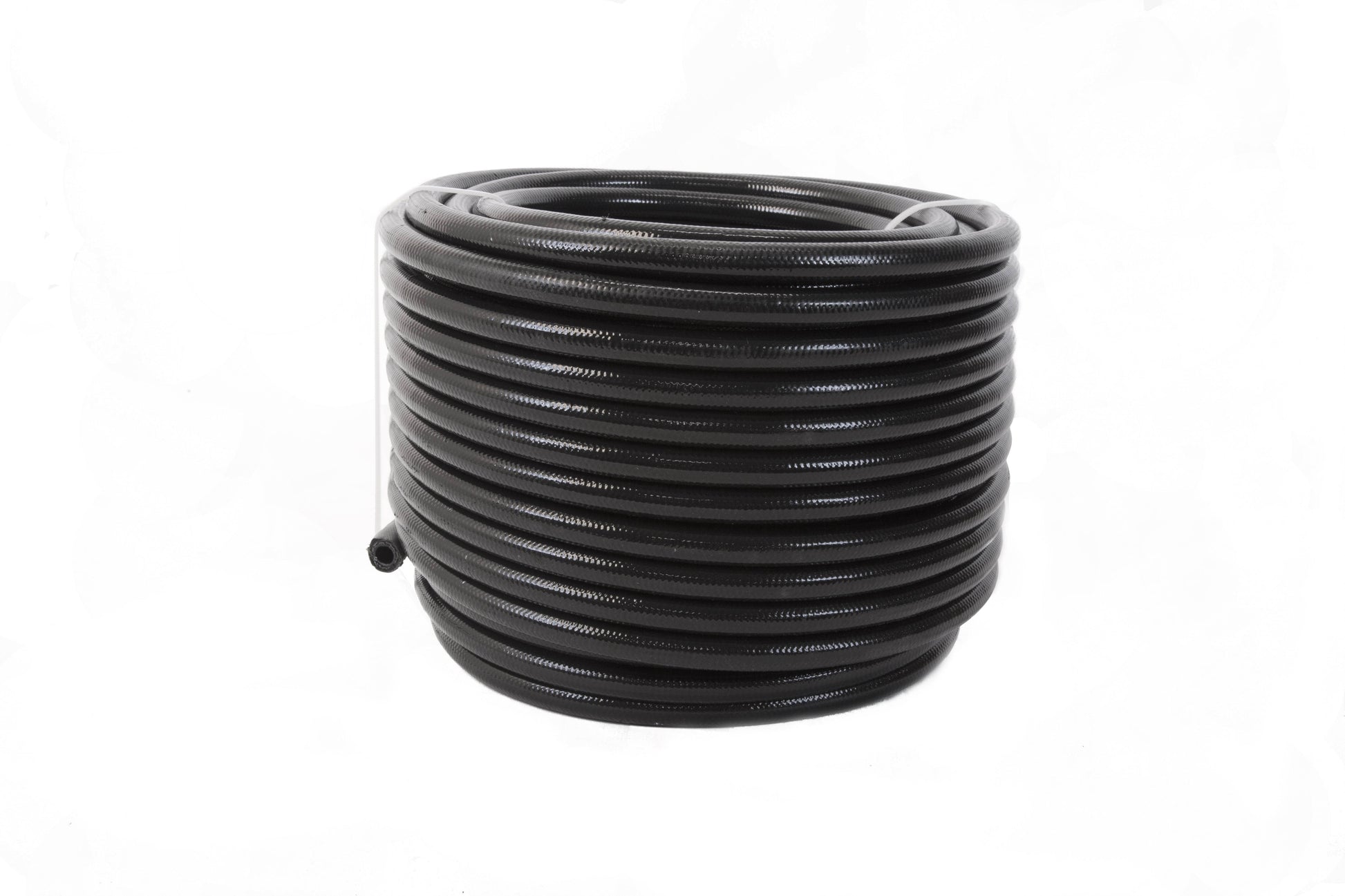 Suncoast Marine and Auto offers 8an PTFE S/S Braided Hose 20ft Black Jacketed (15337)