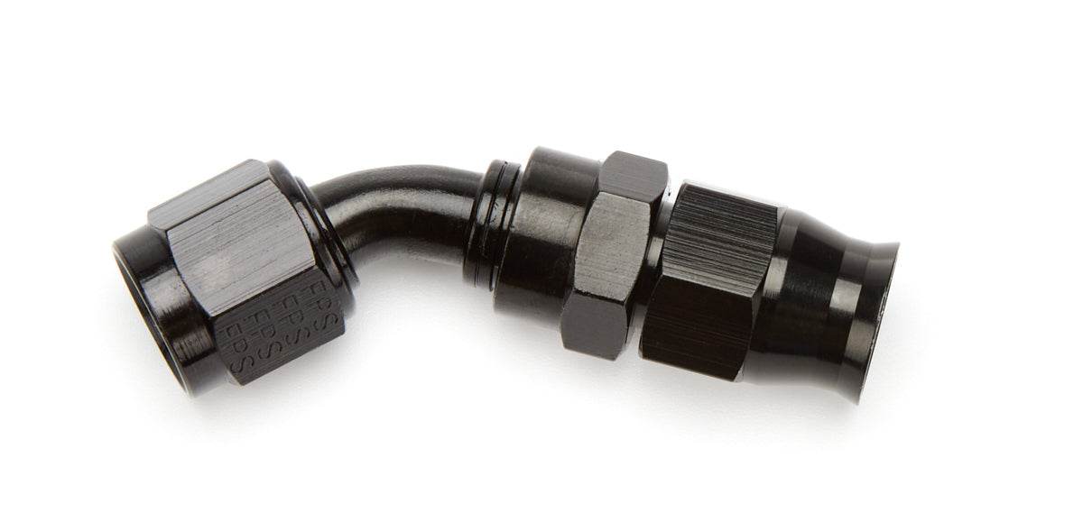 Suncoast Marine and Auto offers 6an 45-Deg PTFE Hose End Black Anodized (15351)