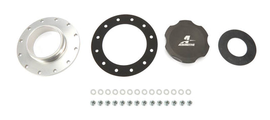 Suncoast Marine and Auto offers Fillcap Screw-on 3in Dia 12-Bolt Flange - Black (18727)