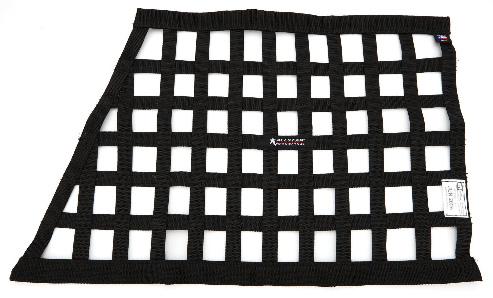 Suncoast Marine and Auto offers Window Net Border Style Angled Black SFI (ALL10288)