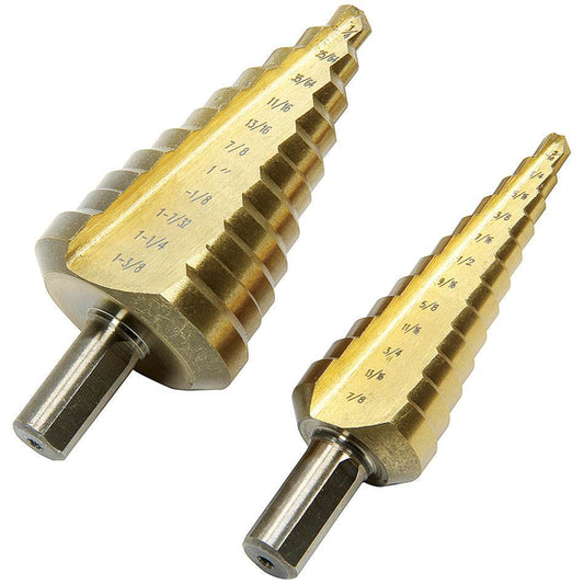 Suncoast Marine and Auto offers Step Drill Set 2pc (ALL11041)