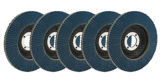 Suncoast Marine and Auto offers Flap Discs 80 Grit 4-1/2in with 7/8in Arbor (ALL12122-5)