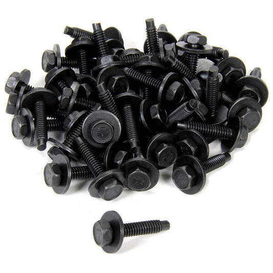 Suncoast Marine and Auto offers Body Bolt 1-1/8in 50pk Black (ALL16553-50)