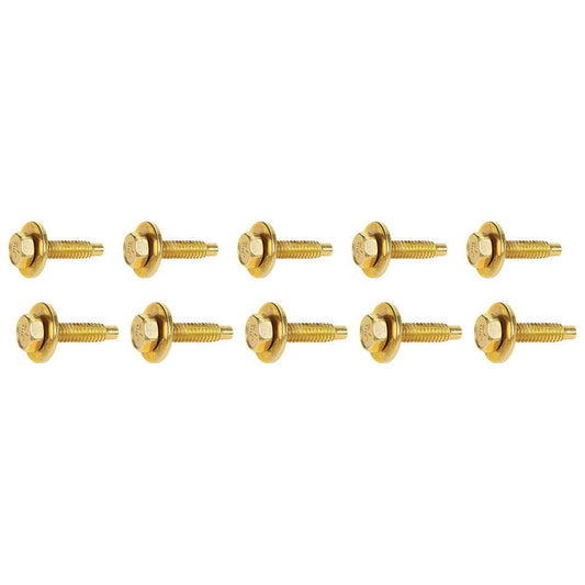 Suncoast Marine and Auto offers Body Bolt 1-1/8in 10pk Gold (ALL16554)