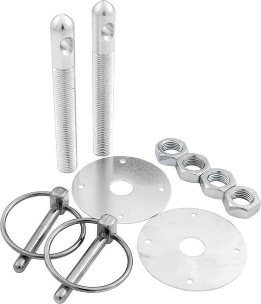 Suncoast Marine and Auto offers Alum Hood Pin Kit 1/2in with 1/4in Clips Silver (ALL18500)