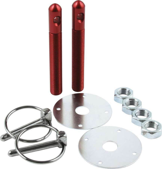 Suncoast Marine and Auto offers Alum Hood Pin Kit 1/2in with 1/4in Clips Red (ALL18501)