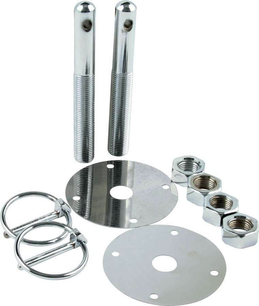 Suncoast Marine and Auto offers Steel Hood Pin Kit w/ 3/16in Flip-Over Clips (ALL18512)