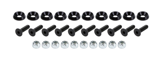 Suncoast Marine and Auto offers Countersunk Bolts 1/4in w/ 3/4in Washer Blk 10pk (ALL18629)