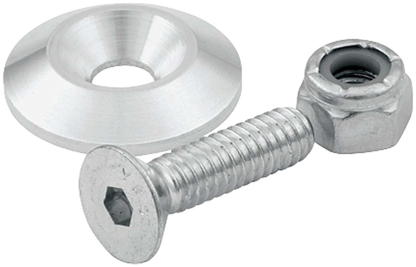 Countersunk Bolts #10 w/1in Washer 50pk (ALL18630-50) - Suncoast Marine & Auto Supply 