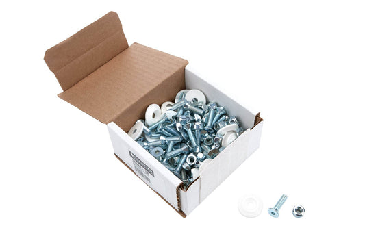 Suncoast Marine and Auto offers Countersunk Bolt Kit White 50pk (ALL18681-50)