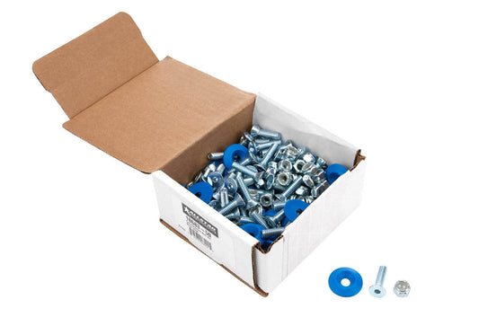 Suncoast Marine and Auto offers Countersunk Bolt Kit Blue 50pk (ALL18683-50)