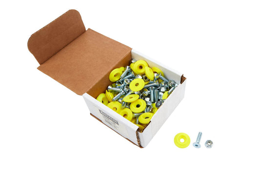 Suncoast Marine and Auto offers Countersunk Bolt Kit Fluorescent Yellow 50pk (ALL18688-50)