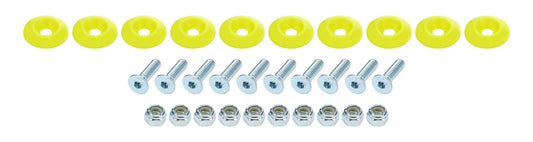 Suncoast Marine and Auto offers Countersunk Bolt Kit Fluorescent Yellow 10pk (ALL18688)