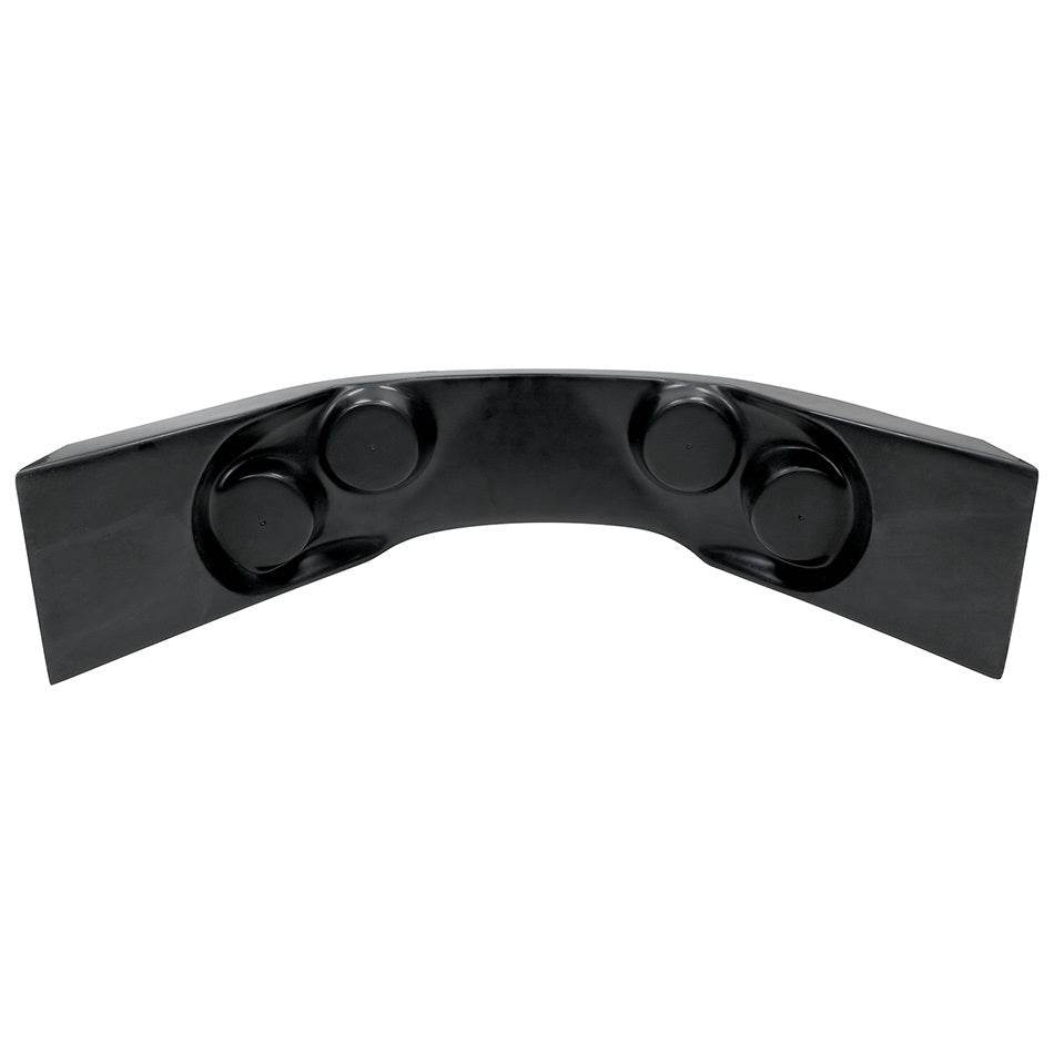 Suncoast Marine and Auto offers Fiberglass Curved Dash Panel Black (ALL23243)